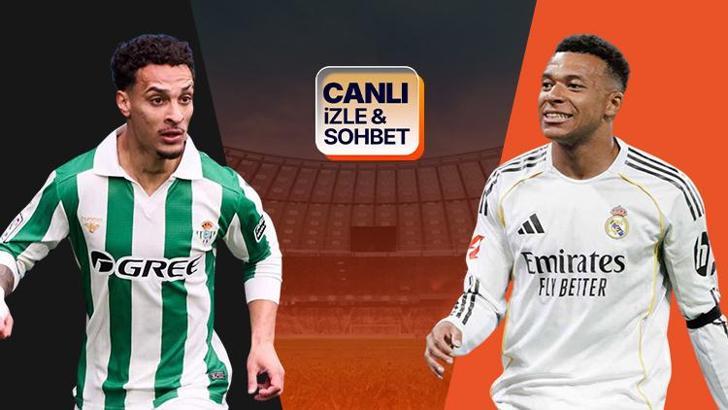 Real Madrid, Betis deplasmanında! Maçın heyecanı canlı yayın ile Misli'de