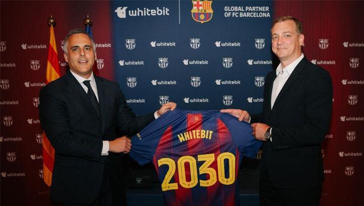 Barcelona’dan WhiteBIT ile 5 yıllık stratejik iş birliği