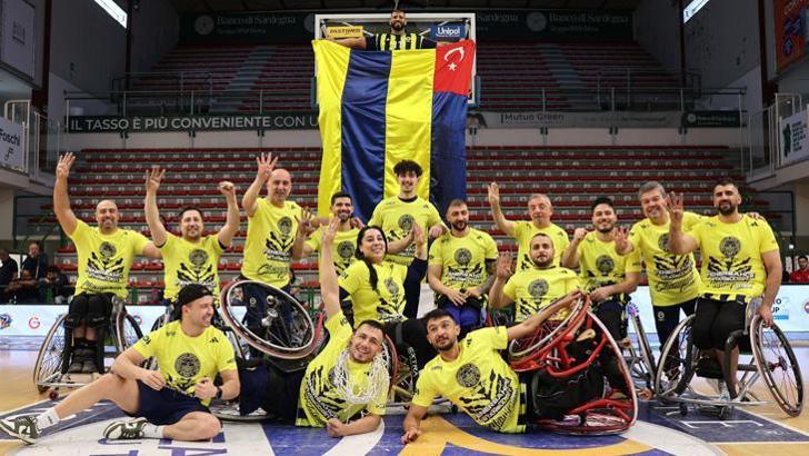 EuroCup finalinde Türk derbisi: Şampiyon Fenerbahçe (Tekerlekli Sandalye Basketbol)