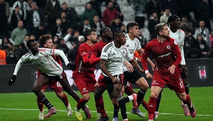 Beşiktaş'ın Gaziantep FK kadrosu belli oldu