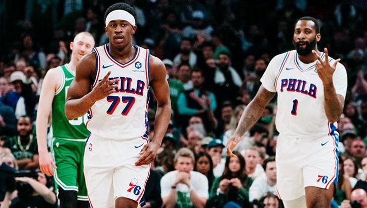 76ers, Celtics'i geçip yarı finale yükseldi.