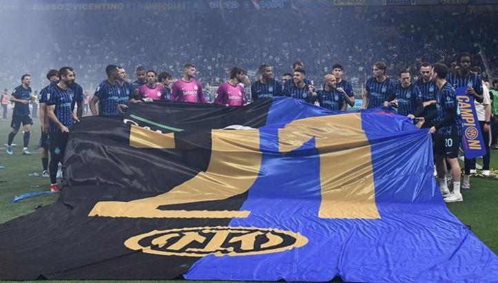 Avrupa'nın 5 büyük liginde şampiyonluğunu ilan eden ikinci takım Inter oldu