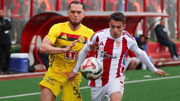 Ayvalık avantajı kaptı... Ayvalıkgücü Belediyespor - Eskişehirspor maç sonucu 2-0