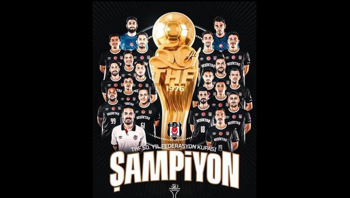 Hentbol 50.Yıl Federasyon Kupası'nda şampiyon Beşiktaş!