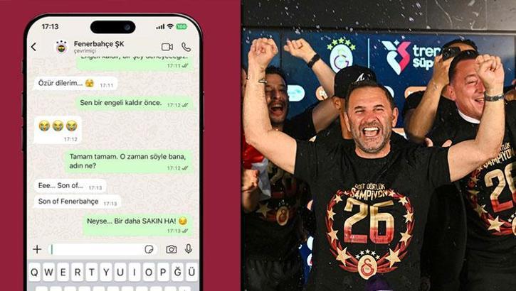 Galatasaray'dan Fenerbahçe'ye 'Sakın Ha' göndermesi!