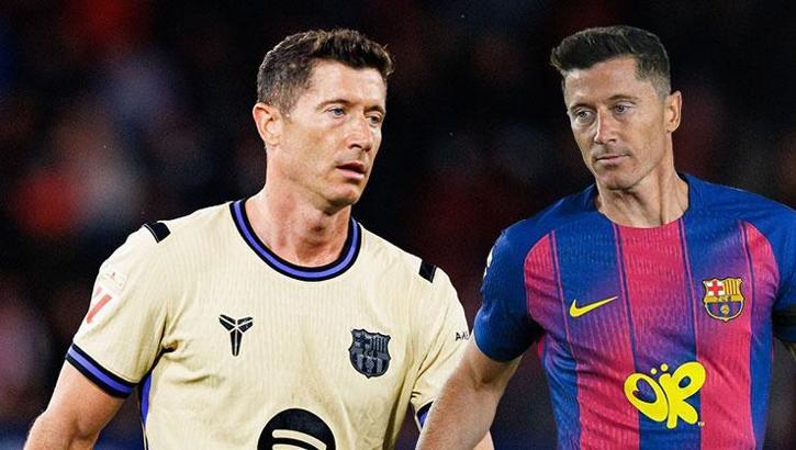Sözleşmesi sona eriyordu! Barcelona'nın yıldızı Robert Lewandowski'den geleceği için açıklama