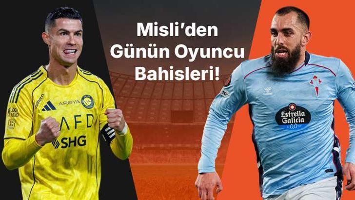 Cristiano Ronaldo golleriyle Al Nassr’ı taşıyor, Celta’da Iglesias gollerine devam ediyor! İşte Misli’den günün oyuncu bahisleri