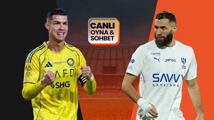 Şampiyonluk için kritik maçta Al Nassr, Al Hilal’i ağırlıyor! Maçın heyecanı canlı sohbet ile Misli’de