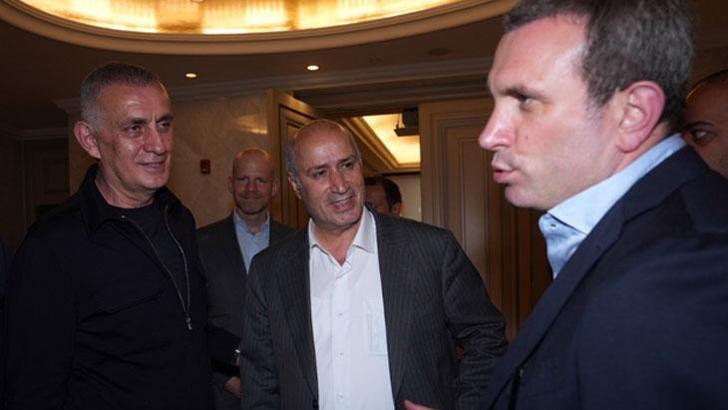 FIFA Genel Sekreteri Grafström, TFF Başkanı Hacıosmanoğlu ile bir araya geldi