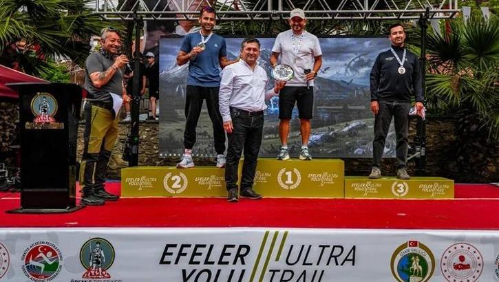Efeler Yolu Ultra Trail’de madalyalar verildi