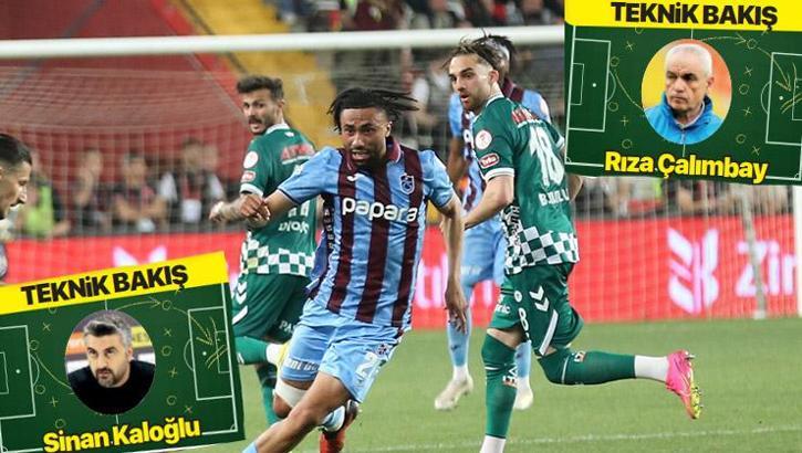'Anları doğru oynamak ve yakışan final' Trabzonspor - Konyaspor maçına teknik bakış...