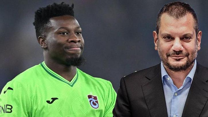 Trabzonspor'dan Andre Onana kararı! Ertuğrul Doğan bizzat devrede