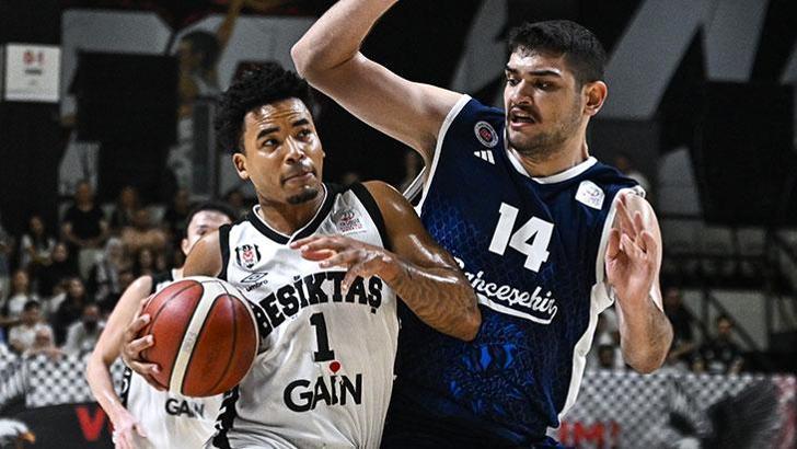 Yarı final serisinde ilk raunt Beşiktaş'ın... Beşiktaş GAİN - Bahçeşehir Koleji maç sonucu 82-79