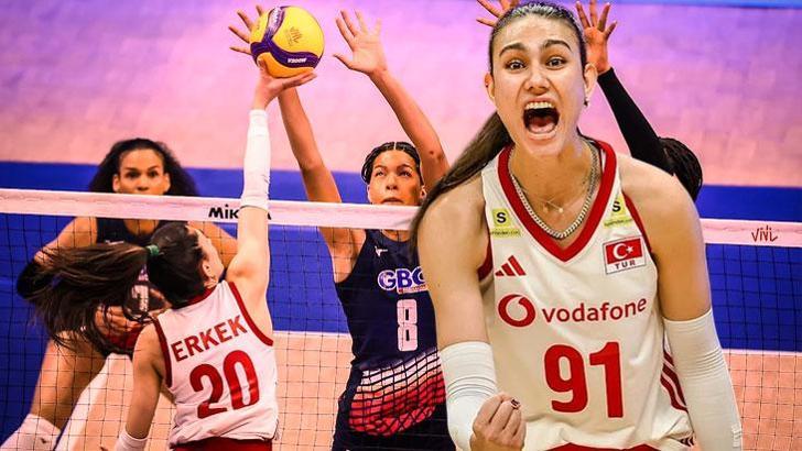 Filenin Sultanları Millet Ligi'ne galibiyetle başladı... Dominik Cumhuriyeti - Türkiye maç sonucu 2-3