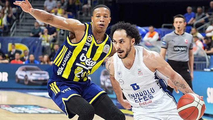 Basketbol Süper Ligi play-off 3.maç: Anadolu Efes-Fenerbahçe Beko