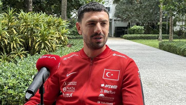 Milli Takım kaptanlarından Merih Demiral'dan Dünya Kupası sözleri 'İnşallah herkesin karşılaşmak istemediği takım oluruz'