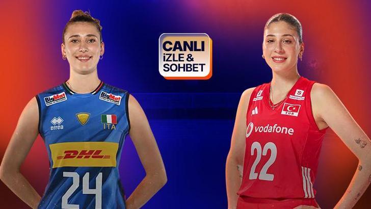 Türkiye, İtalya karşısında! Maçın heyecanı canlı yayın ve canlı sohbet ile Misli'de