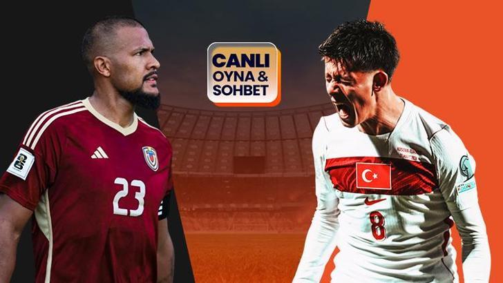 Türkiye, Dünya Kupası öncesi son hazırlık maçında Venezuela karşısında! Maçın heyecanı canlı sohbet ile Misli’de