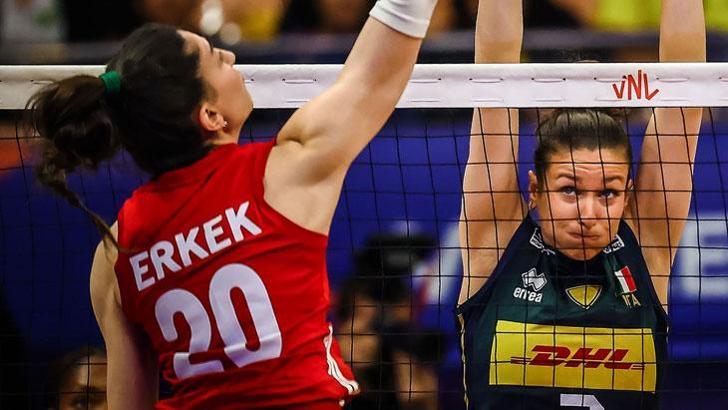 Filenin Sultanları Milletler Ligi'nde İtalya'ya mağlup... İtalya - Türkiye maç sonucu 3-1