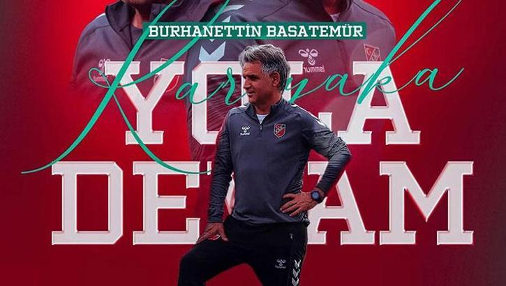 Karşıyaka'dan Burhanettin Basatemür'e yeni sözleşme
