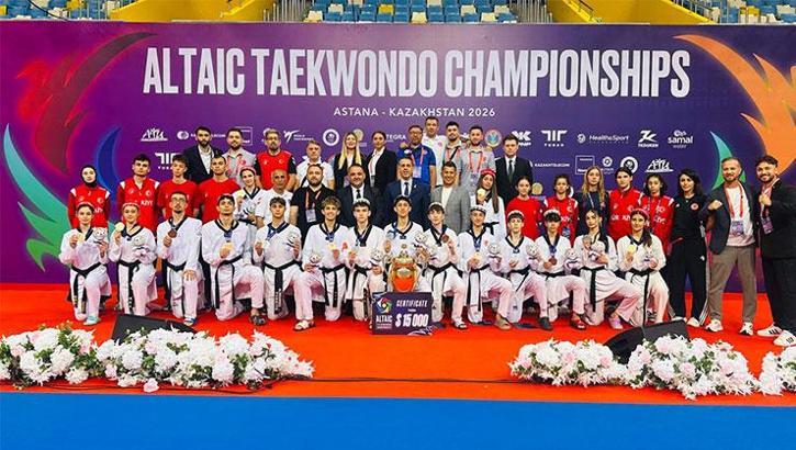 Milli tekvandocular Altay Tekvando Şampiyonası'nda zirvede
