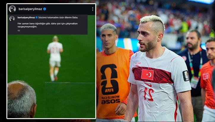 Barış Alper Yılmaz'dan açıklama: Sözümü tutamadım, özür dilerim baba!