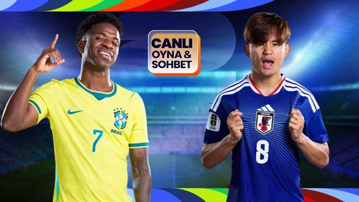 Brezilya ile Japonya karşılaşıyor! Dünya Kupası heyecanı canlı sohbet ile Misli'de