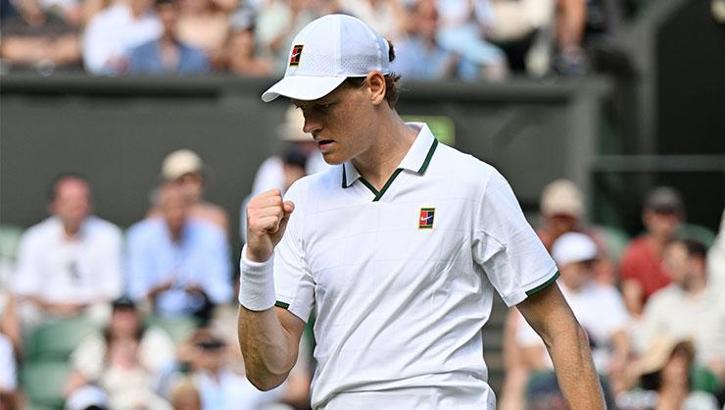 Wimbledon'da Jannik Sinner 3. tura yükseldi