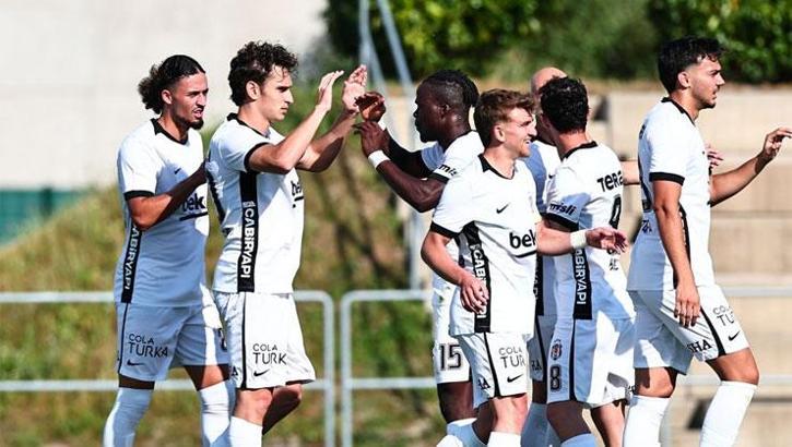 (ÖZET) Beşiktaş hazırlık maçında Gyirmot'u mağlup etti