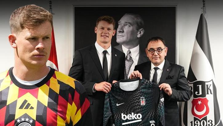 Alexander Nübel resmen Beşiktaş'ta! 3 yıllık imza