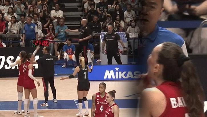 Hande Baladın'ın pozisyonunda Filenin Sultanları'nın yoğun itirazlar 'Yemin ederim dokunmadım'
