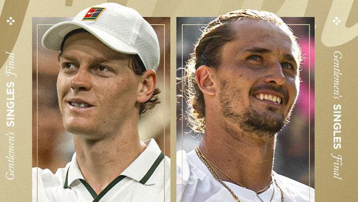 The Wimbledon Men's Singles Final: Sinner vs. Zverez