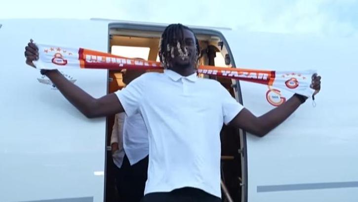 Galatasaray's new signing, Lesley Ugochukwu, is in Istanbul!