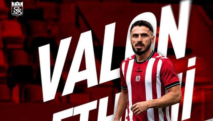 Valon Ethemi yeniden Sivasspor'da! Formayı giydi...
