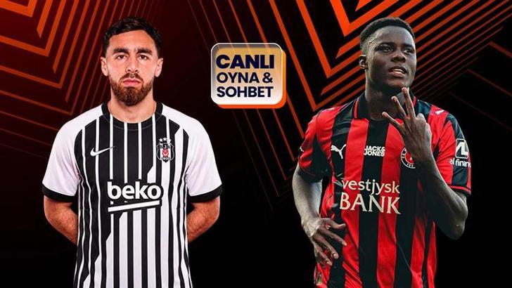 Beşiktaş, Midtjylland'ı ağırlıyor! Maçın heyecanı canlı sohbet ile Misli'de