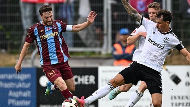 ÖZET I Fırtına'dan tatsız prova... Trabzonspor - Eintracht Frankfurt maç sonucu 0-3