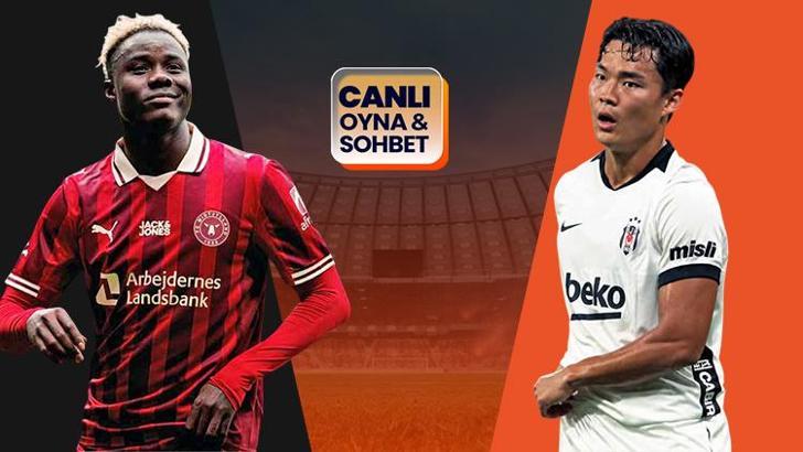 Beşiktaş, Danimarka'da tur için sahada! Midtjylland maçının heyecanı canlı sohbet ile Misli'de