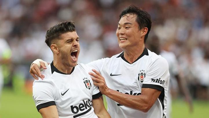 Beşiktaş'ta Rashica oyuna girdi bir dakika sonra golü attı!
