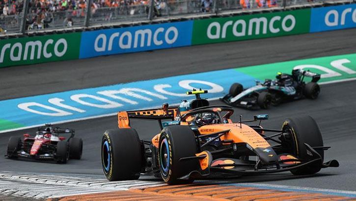 Hollanda Grand Prix'inde pole Lando Norris'in