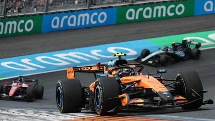 Formula 1 Hollanda GP'de zafer Lando Norris'in!