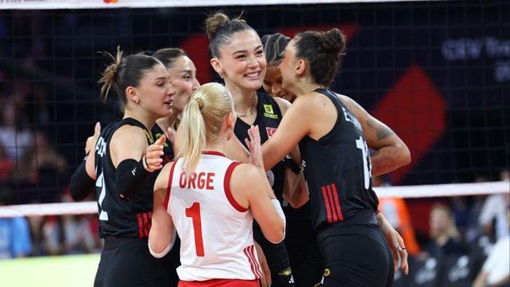 Filenin Sultanları Avrupa Şampiyonası'nda 2'de 2 yaptı... (ÖZET) Türkiye - Slovenya maç sonucu 3-1