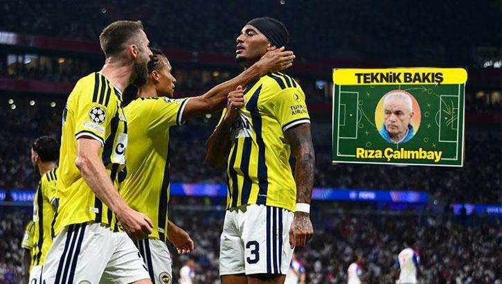 Teknik direktör Rıza Çalımbay'dan Lyon-Fenerbahçe maçına teknik bakış! 'Cesur bir tercihti'