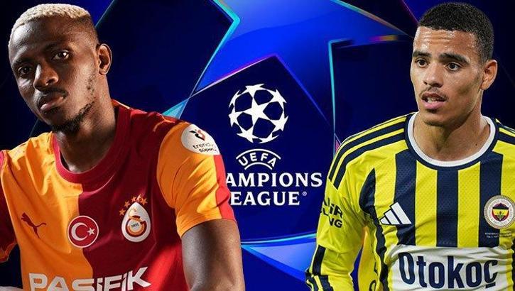 Fenerbahçe ve Galatasaray'ın Şampiyonlar Ligi fikstürleri belli oldu!