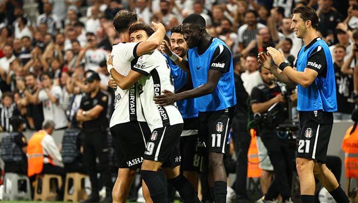 Beşiktaş'tan 6 sezon sonra 6 gollü galibiyet