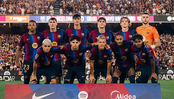 Galatasaray'ın Şampiyonlar Ligi'ndeki rakibi Barcelona gol oldu yağdı!