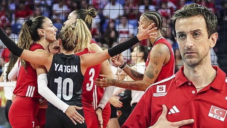 (ÖZET) Filenin Sultanları set vermedi! Çeyrek finale yükseldi | Türkiye - Azerbaycan maç sonucu: 3-0