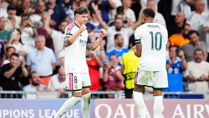 Mourinho'nun Real Madrid'i Devler Ligi'ne 3 puanla başladı... (ÖZET) Real Madrid - Inter maç sonucu 2-1