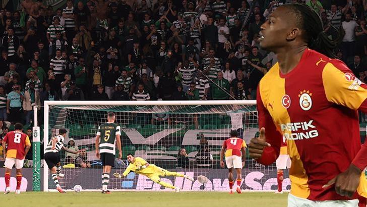 Galatasaray Lizbon'da mağlup! Aslan, Şampiyonlar Ligi'ne kötü başladı... (ÖZET) Sporting - Galatasaray maç sonucu 3-1