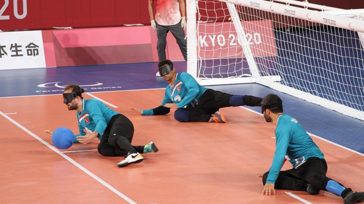Erkekler golbolde Türkiye, Belçika'ya 6-4 mağlup oldu
