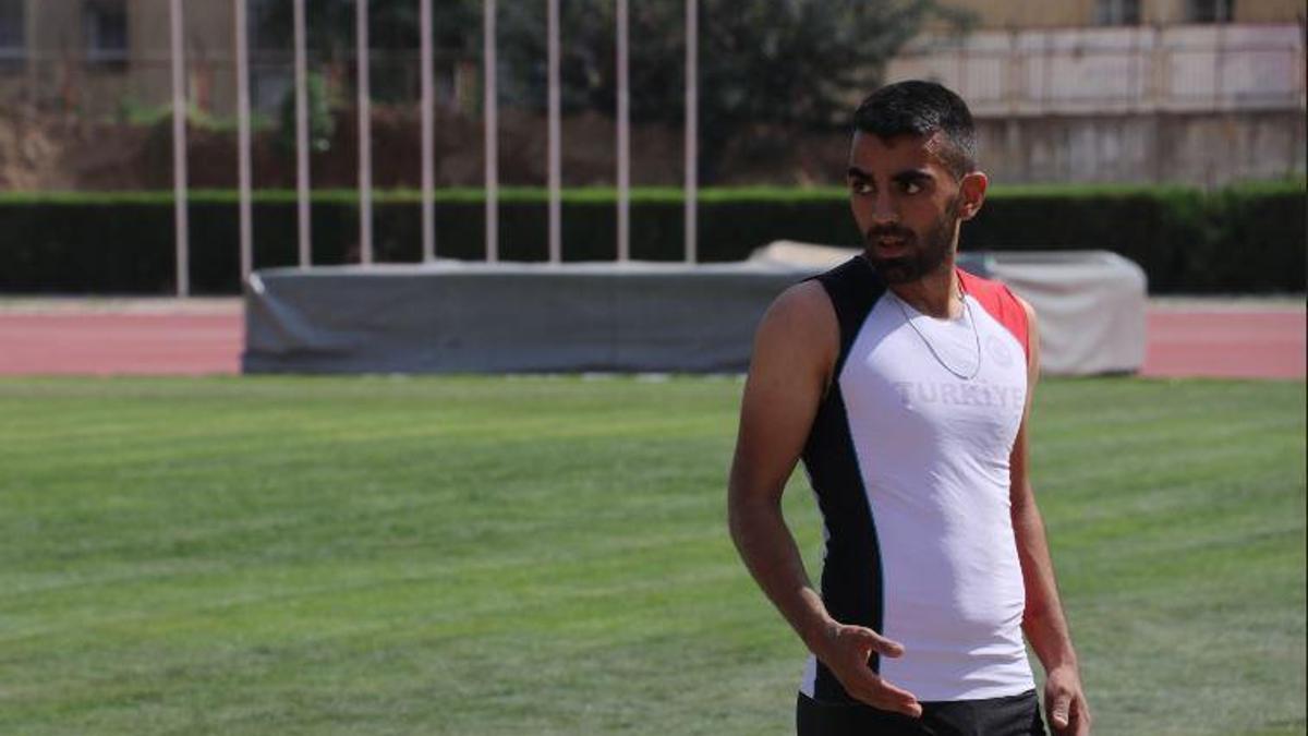 Abdürrahim Kılıç, milli forma için ter döküyor